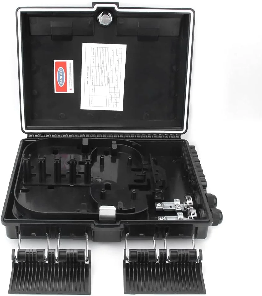 جعبه ترمینال فیبر نوری 16 هسته ای، جعبه توزیع فیبر نوری پلاستیکی Leunlee