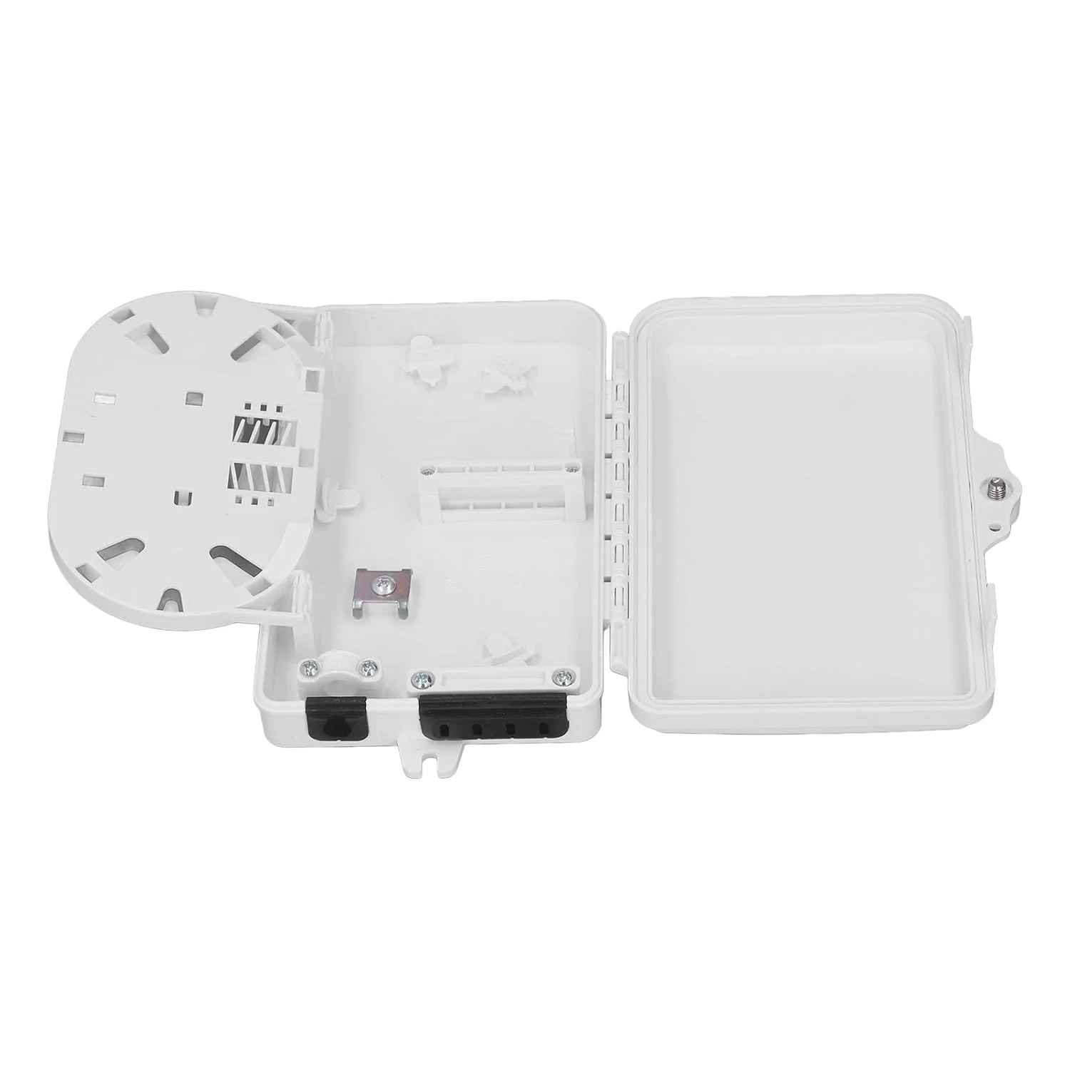 جعبه تقسیم فیبر نوری SENECESLI 4 پورت، جعبه تقسیم فیبر FTTH، اسپلیتر 4 پورت برای SC، FC، PLC، ضد آب IP65