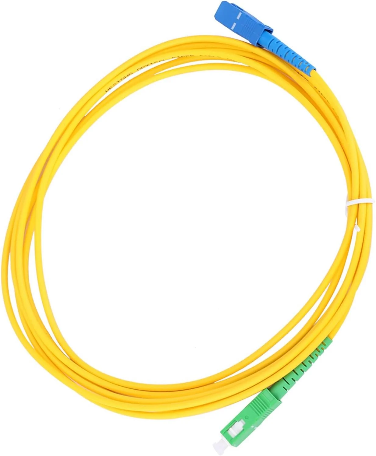 جامپر فیبر نوری سینگل مود با رابط SCAPCSCUPC، طول 15 متر، جعبه/روکش PVC، ایده آل برای شبکه جامپر فیبر نوری سینگل مود با رابط SCAPCSCUPC، طول 15 متر، جعبه/روکش PVC، ایده آل برای شبکه