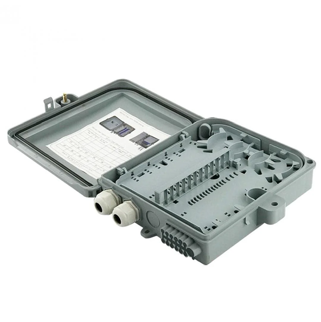 جعبه ترمینال فیبر نوری 12 هسته ای، جعبه توزیع کابل، محفظه محافظت از کابل، ابزار دسته قابل حمل