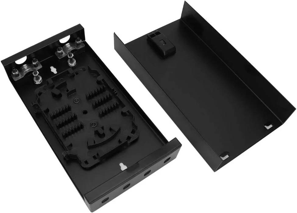 جعبه ترمینال فیبر نوری، جعبه اتصال فیبر نوری 4 هسته ای FC/ST با 4 پورت گرد برای خاتمه دادن به پیگتیل در فضای باز