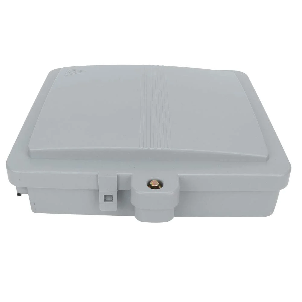 جعبه توزیع فیبر نوری دیواری، اتصال سیم های پچ فیبر نوری -40 تا 60 درجه سانتیگراد، جعبه توزیع فیبر آلیاژ PC، ABS