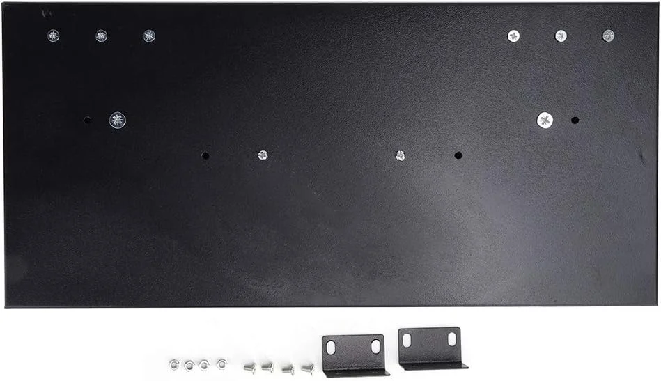 جعبه ترمینال فیبر نوری 24 پورت ST مشکی 43.5x20x4.5 سانتی متر