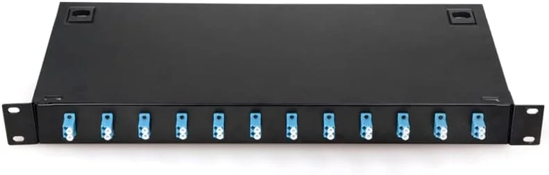 جعبه تقسیم فیبر نوری 12 پورت ZOGUO SC FC LC پیگتیل ODF 1U جعبه ترمینال فیبر نوری (رنگ: 24 CORE LC UPC SM)