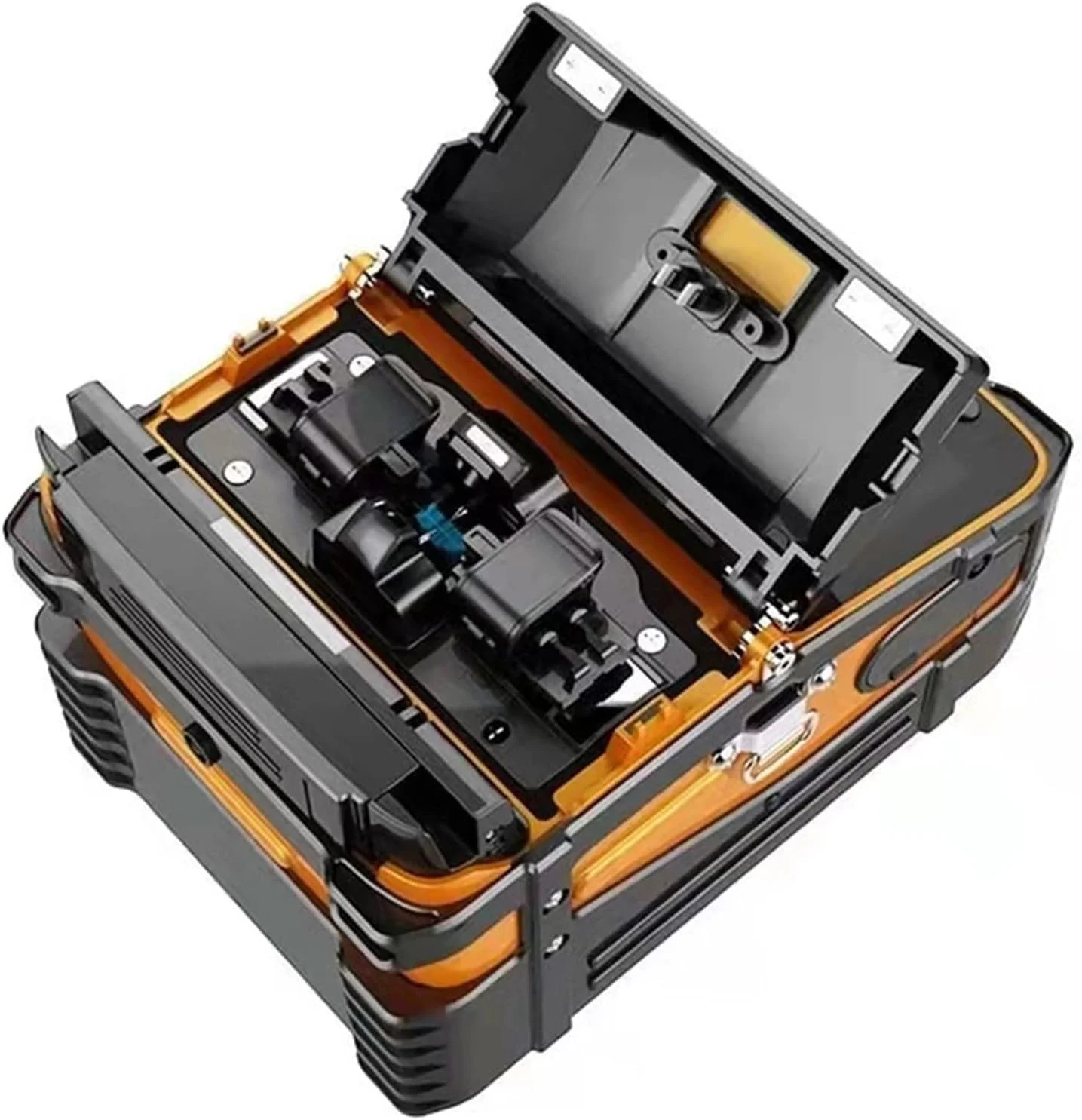 دستگاه فیوژن فیبر نوری هوشمند AFTABAB مدل AI-9 با نور سیگنال، چند زبانه، مناسب FTTH، دارای پاور متر نوری داخلی و VFL5.0