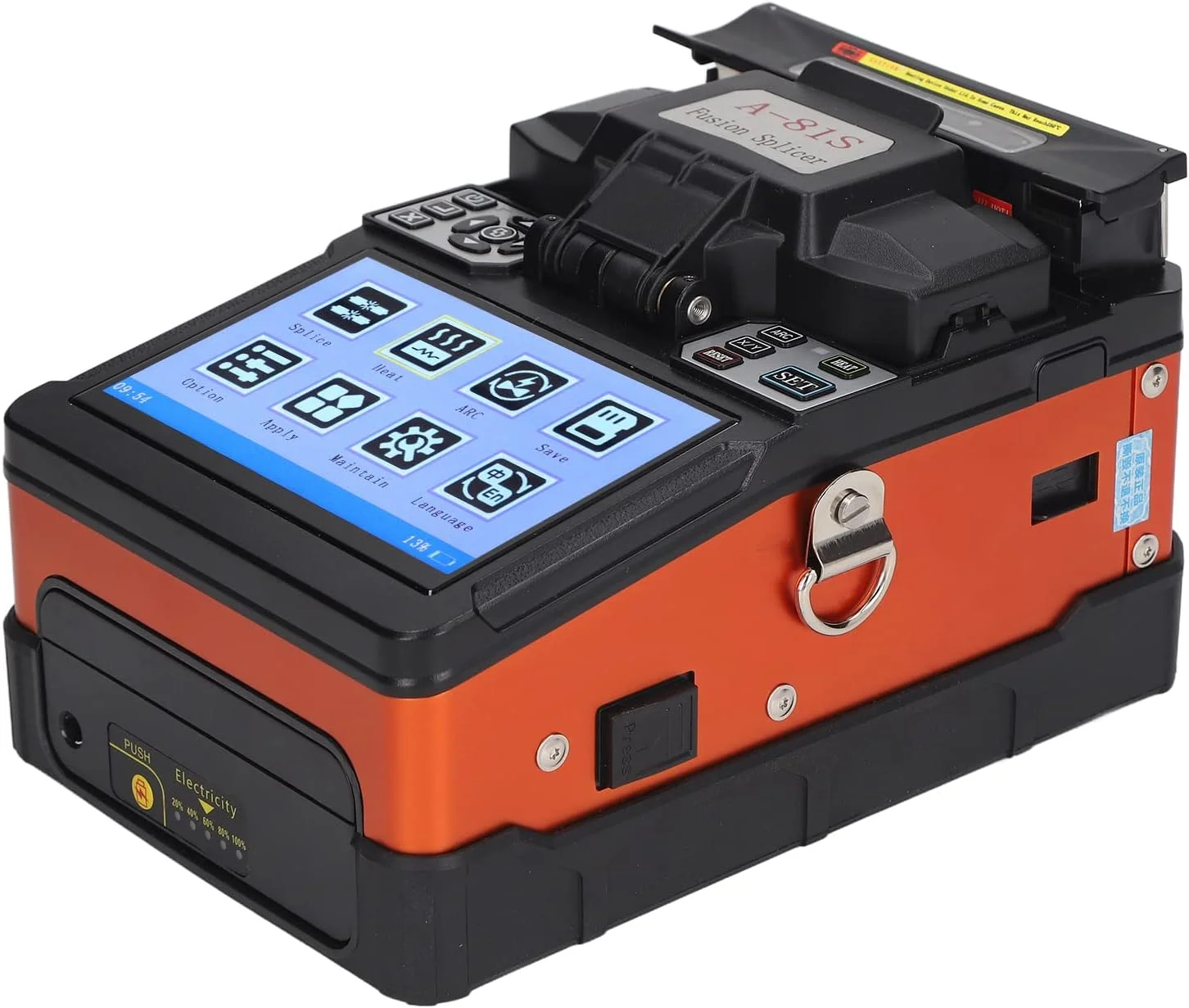 دستگاه فیوژن فیبر نوری، کاربری آسان، بدنه ABS هوشمند برای صنعت