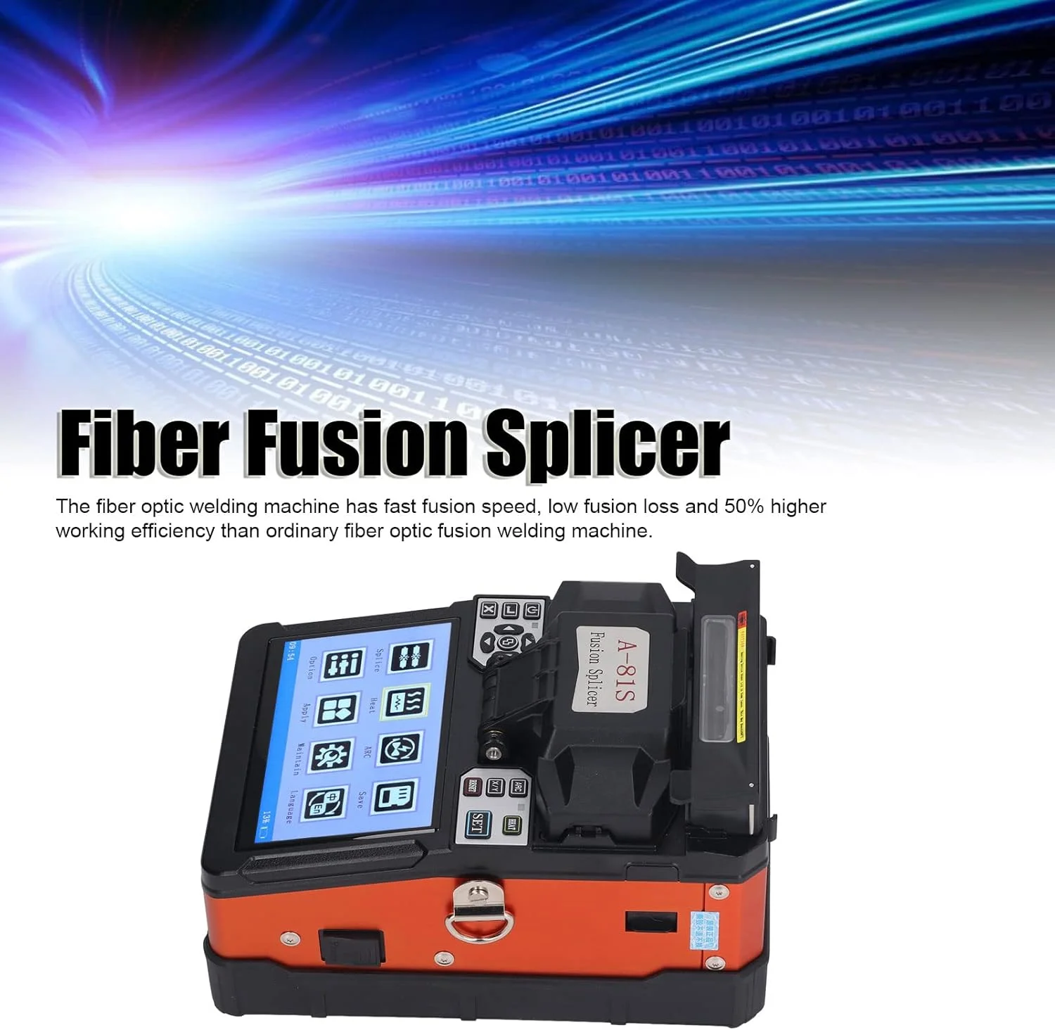 دستگاه فیوژن فیبر نوری، کاربری آسان، بدنه ABS هوشمند برای صنعت