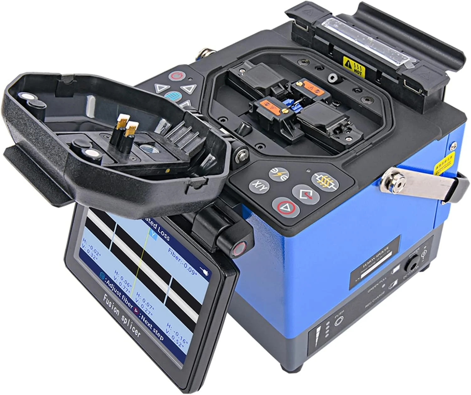 دستگاه فیوژن فیبر نوری FBITE مدل KL-280G به همراه دستگاه برش فیبر نوری و کیت اتصالات فیبر نوری دستگاه فیوژن فیبر نوری FBITE مدل KL-280G به همراه دستگاه برش فیبر نوری و کیت اتصالات فیبر نوری