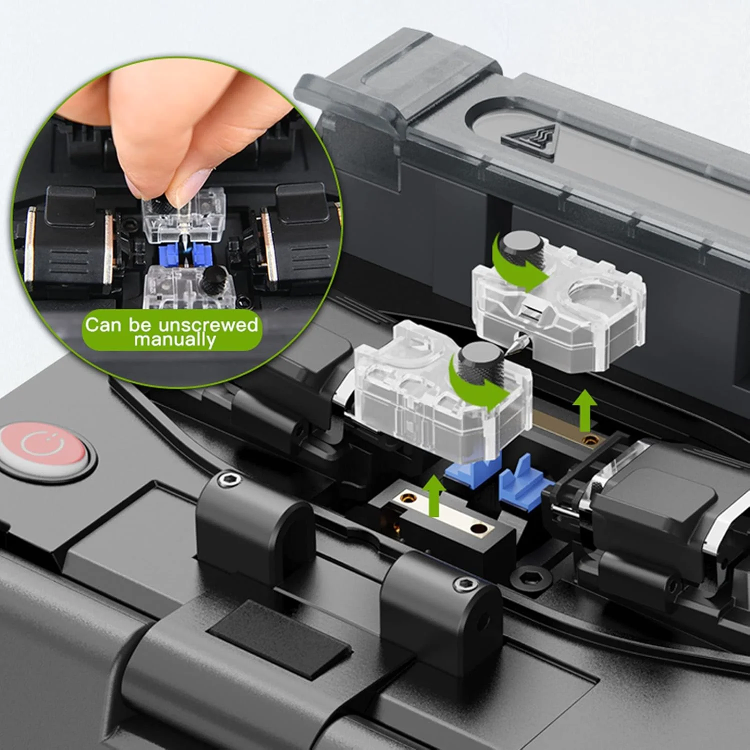 دستگاه فیوژن فیبر نوری GZDtdsd، دستگاه جوشکاری نوری با راندمان بالا برای پروژه های برق