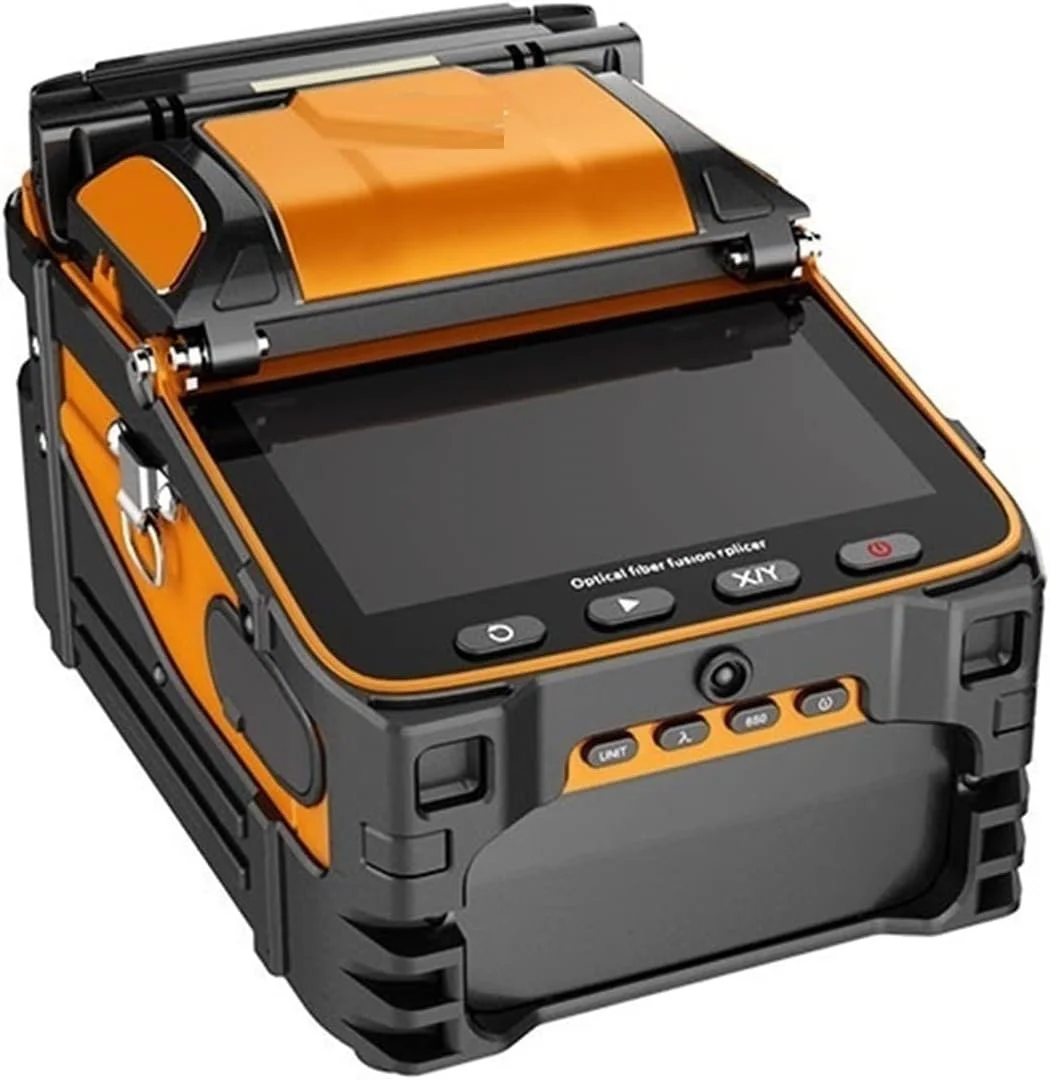 دستگاه فیوژن فیبر نوری JDIUQOP مدل Fusion Splicer AI-9 Signal Fire اتوماتیک SM&MM چند زبانه FTTH (نارنجی) دستگاه فیوژن فیبر نوری JDIUQOP مدل Fusion Splicer AI-9 Signal Fire اتوماتیک SM&MM چند زبانه FTTH (نارنجی)