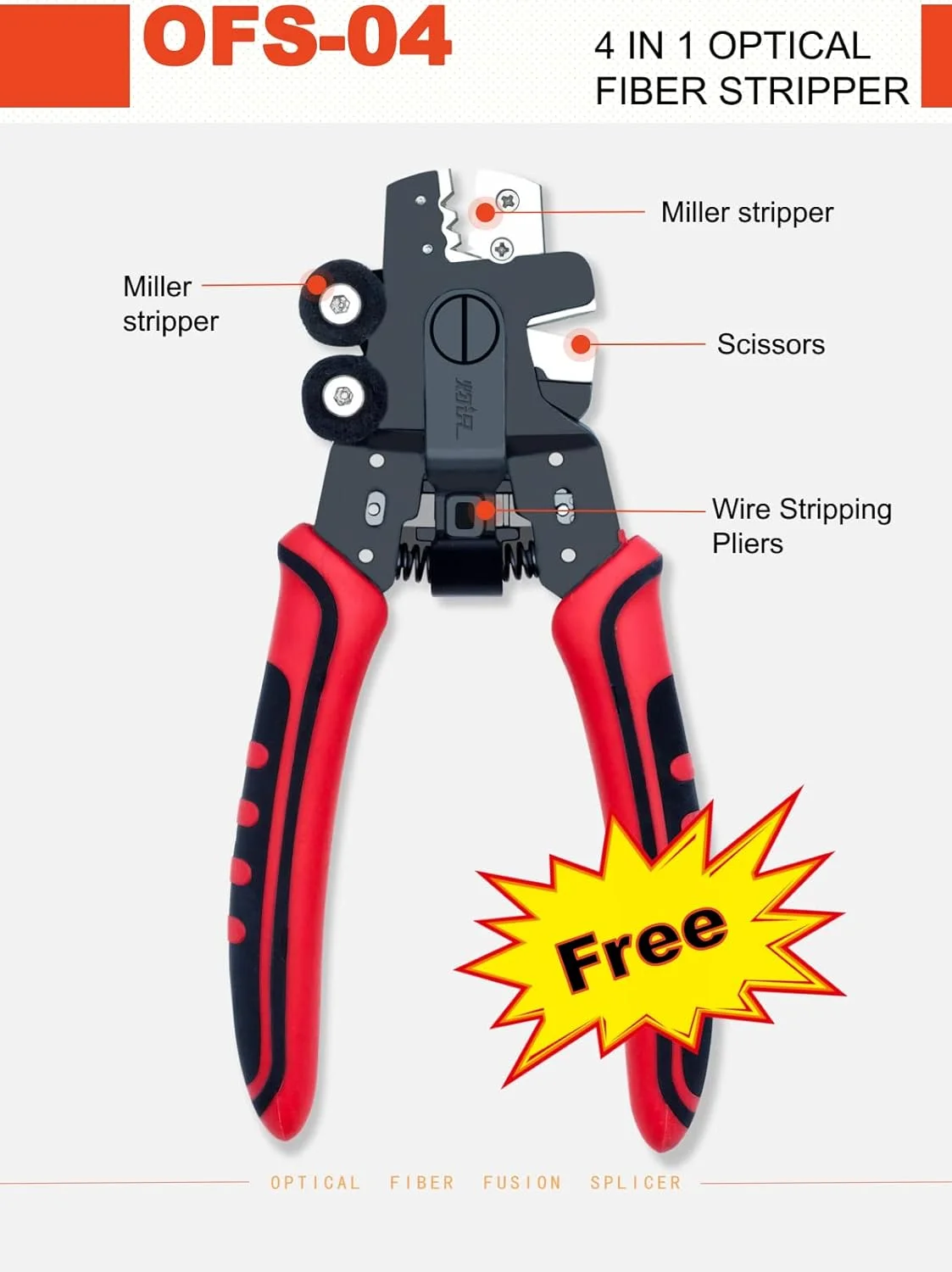 دستگاه فیوژن فیبر نوری چند زبانه FTTH مدل JDOSHIS AI-9 AI-8C AI-6C (نارنجی)(آبی)