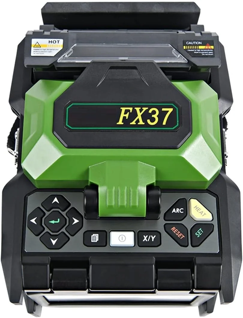 دستگاه فیوژن فیبر نوری JDOSHIS Fusion Splicer FX37 برای FTTx FTTH به همراه تیغه برش فیبر نوری، سینی خنک کننده و انواع استریپر، دستگاه جوش فیبر دستگاه فیوژن فیبر نوری JDOSHIS Fusion Splicer FX37 برای FTTx FTTH به همراه تیغه برش فیبر نوری، سینی خنک کننده و انواع استریپر، دستگاه جوش فیبر