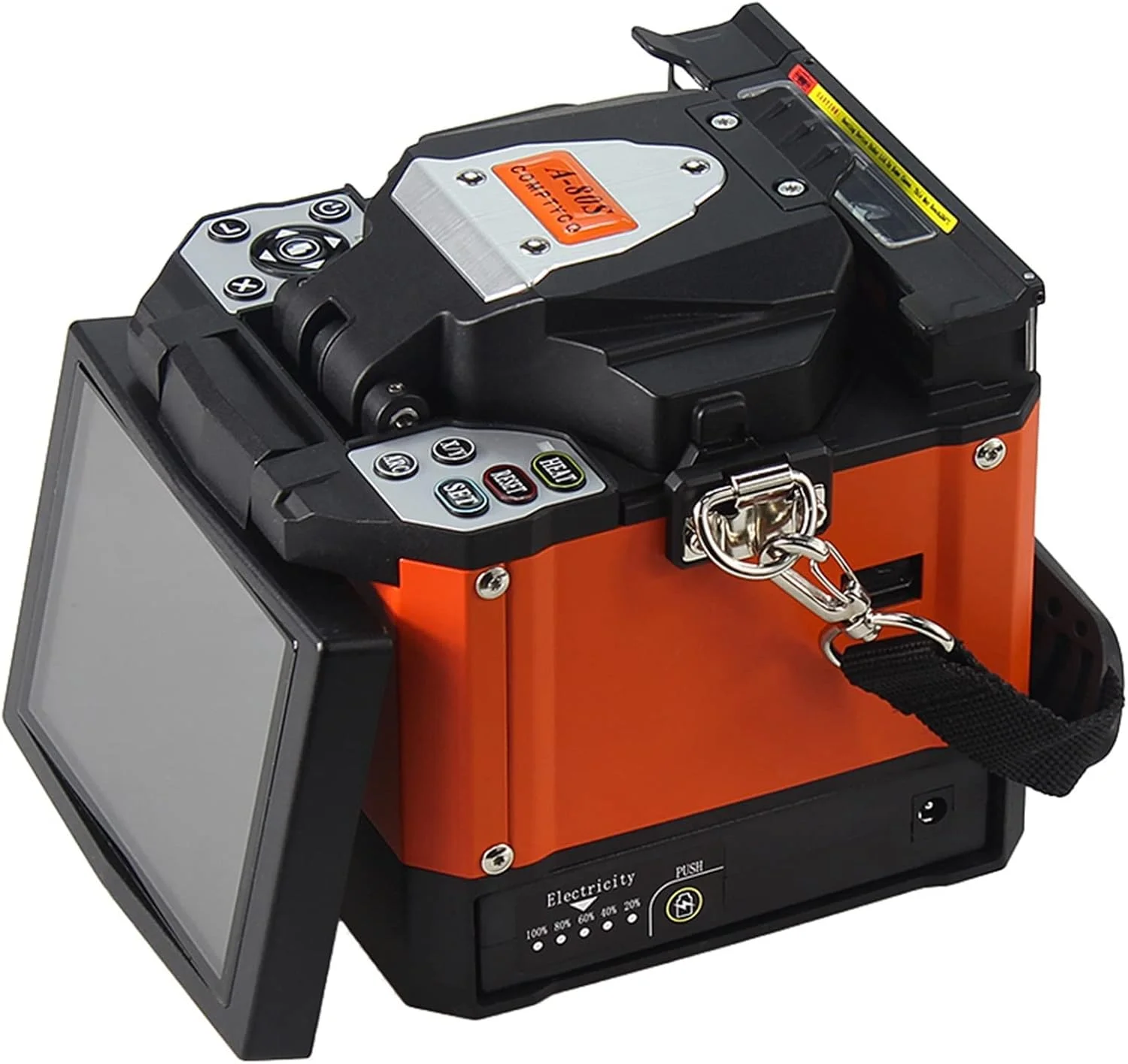 دستگاه فیوژن فیبر نوری اتوماتیک مدل A-80S نارنجی، دستگاه جوش فیبر نوری