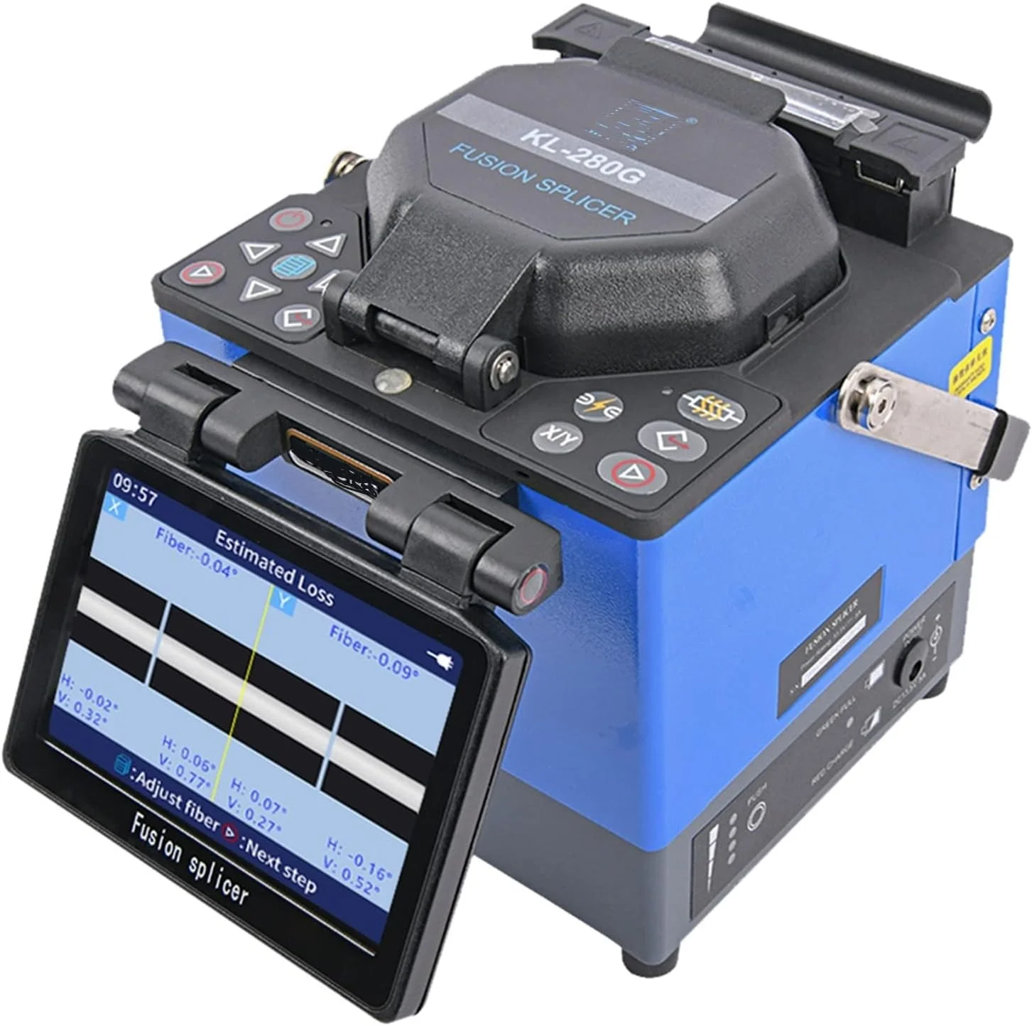 دستگاه فیوژن فیبر نوری تمکین مدل KL-280G به همراه دستگاه برش فیبر و کیت کامل