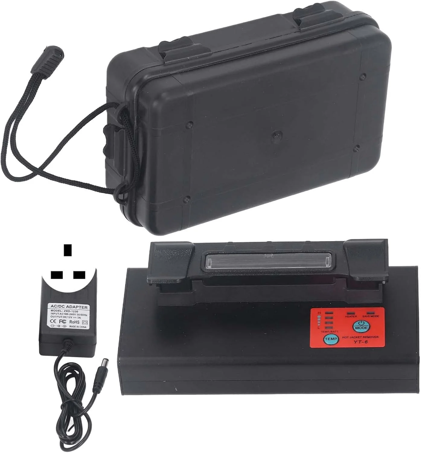 دستگاه فیوژن فیبر نوری کوره گرمایش خارجی با باتری نوع افقی 100-240 ولت