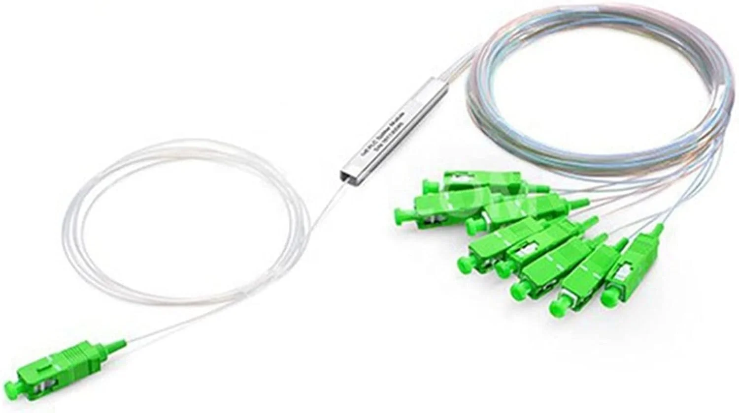 دستگاه فیوژن فیبر نوری STUFY به همراه 10 عدد اسپلیتر فیبر نوری بیرونی 1x8 APC/UPC اسپلیتر نوری Plc برای دستگاه جوش فیبر FTTH FTTx SC FC LC