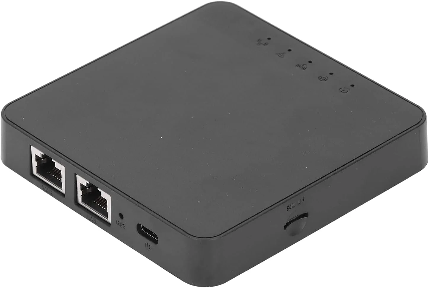 مودم پهن باند 4G LTE Asixxsix، روتر 4G LTE برای تمام سیم کارت های نانو اروپایی، 2 پورت گیگابیتی اترنت، مودم سیم کارت، هات اسپات موبایل برای سفر، کمپینگ، دوربین مداربسته، نسخه اروپایی