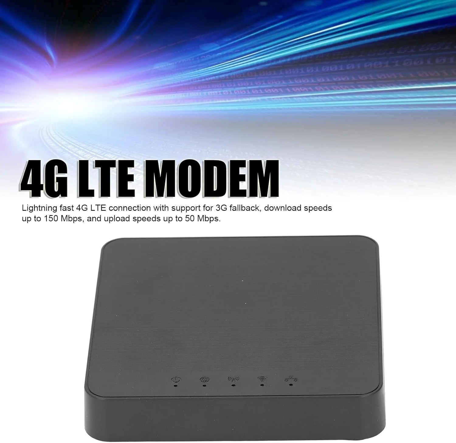 مودم پهن باند 4G LTE Asixxsix، روتر 4G LTE برای تمام سیم کارت های نانو اروپایی، 2 پورت گیگابیتی اترنت، مودم سیم کارت، هات اسپات موبایل برای سفر، کمپینگ، دوربین مداربسته، نسخه اروپایی