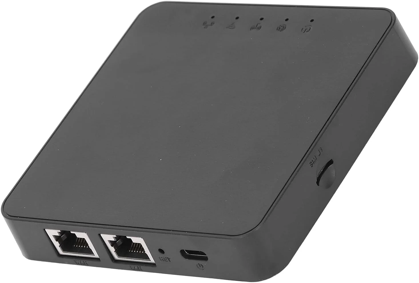 مودم پهن باند 4G LTE Asixxsix، روتر 4G LTE برای تمام سیم کارت های نانو اروپایی، 2 پورت گیگابیتی اترنت، مودم سیم کارت، هات اسپات موبایل برای سفر، کمپینگ، دوربین مداربسته، نسخه اروپایی