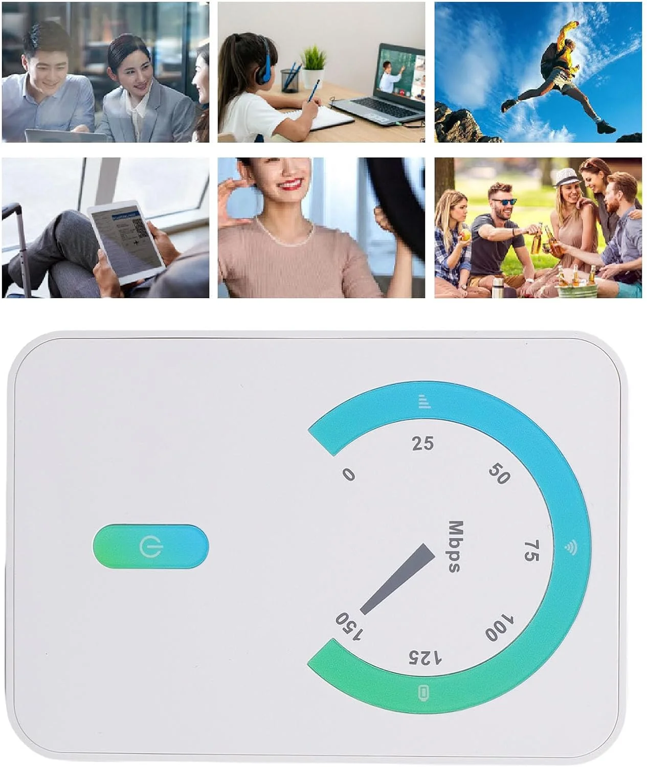 مودم روتر همراه 4G LTE قابل حمل Bewinner، سرعت 150 مگابیت بر ثانیه، پشتیبانی از 10 دستگاه، درگاه میکرو سیم کارت، باتری 1800 میلی آمپر ساعتی مناسب خودرو و فضای باز