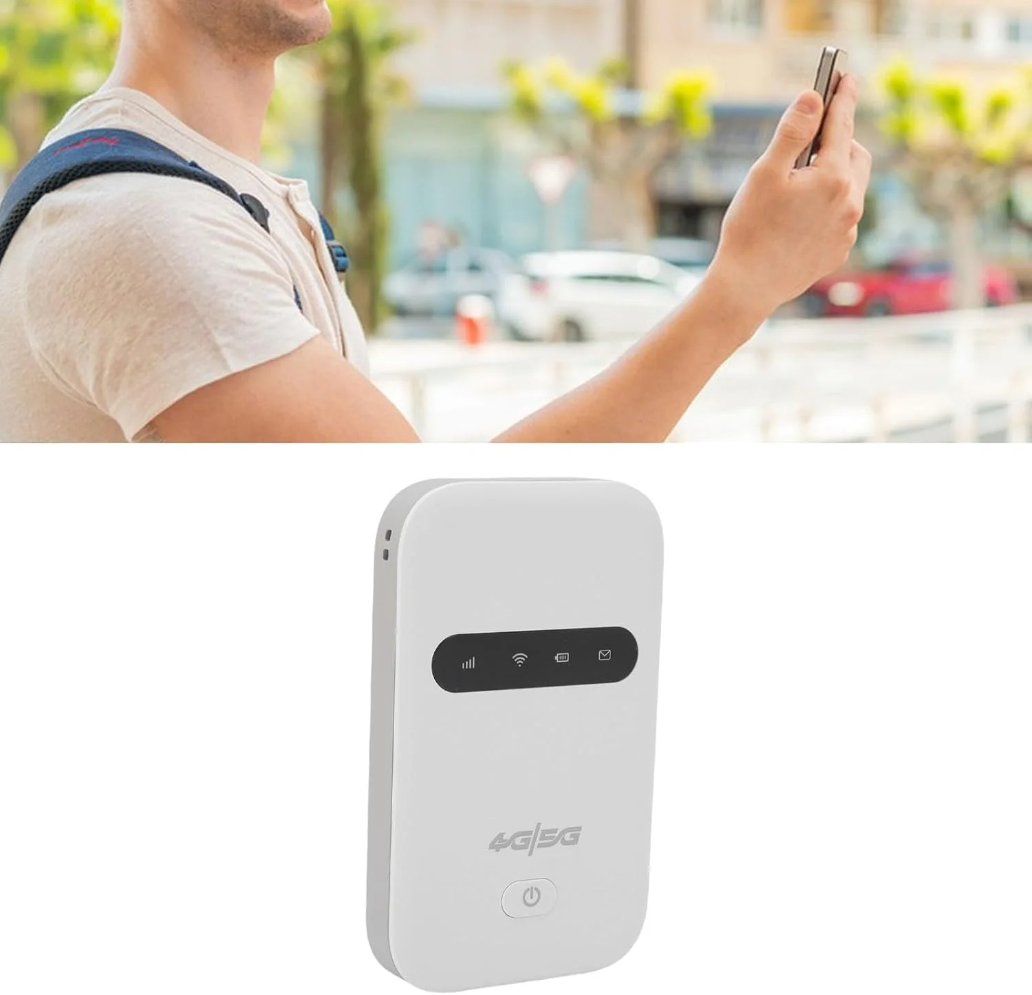 هات‌اسپات وای‌فای موبایل Cryfokt، سرعت 300 مگابیت بر ثانیه، روتر 4G LTE برای تلفن