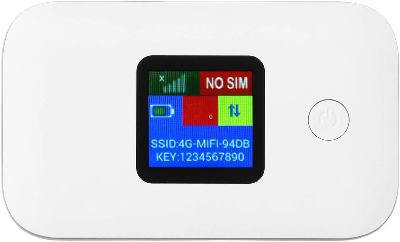مودم وای فای 4G LTE، روتر مسافرتی قابل حمل 300 مگابیت بر ثانیه با باتری 3000 میلی آمپر ساعتی و اسلات کارت میکرو سیم، روتر قابل حمل برای تلفن های هوشمند، لپ تاپ ها، تبلت ها تا 10 دستگاه