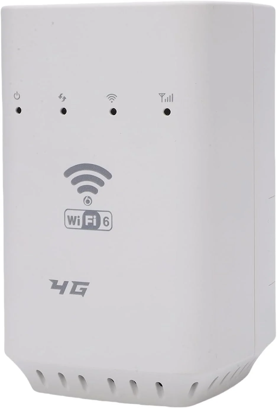 روتر بی‌سیم وای‌فای 6 قابل حمل Dpofirs، هات‌اسپات برای اشتراک‌گذاری خانوادگی، روتر 4G LTE CPE با اسلات سیم‌کارت، رابط WAN LAN، سرعت 300 مگابیت بر ثانیه برای استفاده در خانه/اداره، ABS سفید