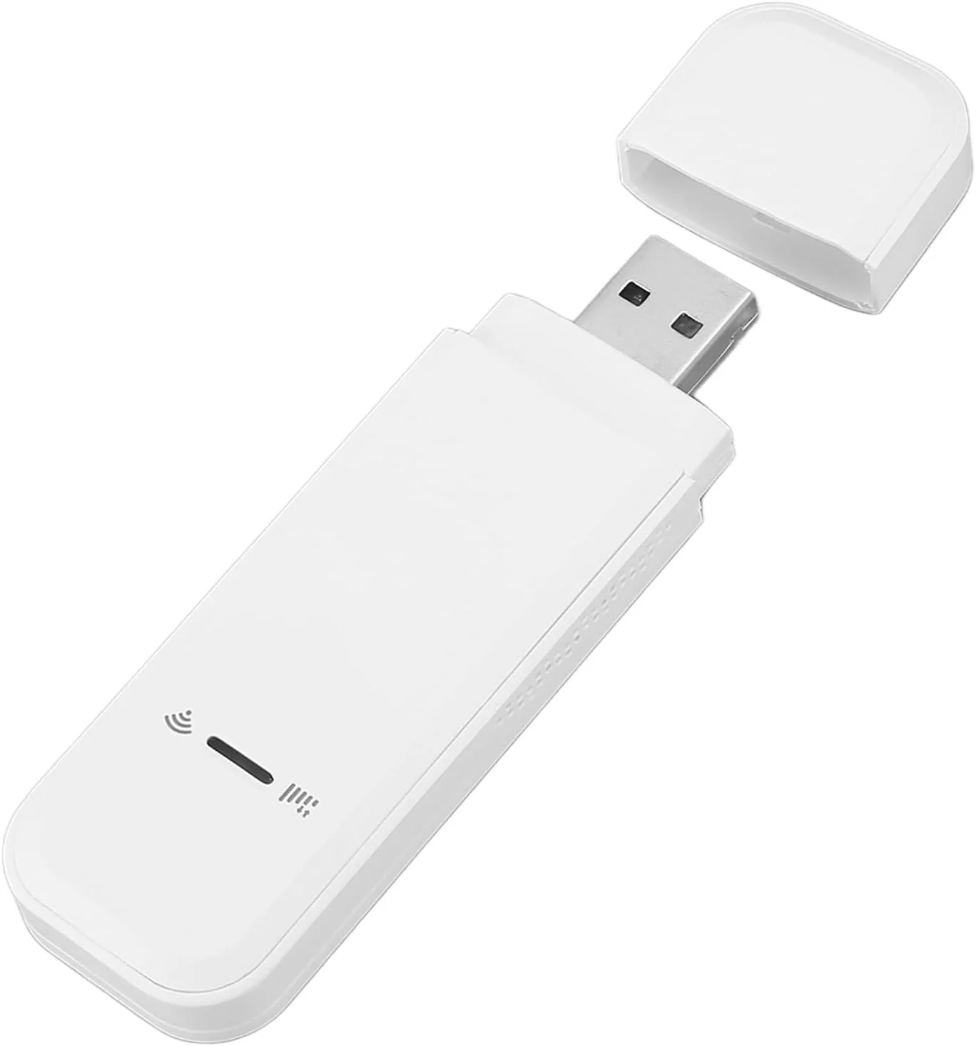 مودم روتر وای فای دانگل USB 4G LTE هوشمند Elprico، روتر قابل حمل با اسلات سیم کارت، هات اسپات مسافرتی پشتیبانی از 10 دستگاه تا 150 مگابیت بر ثانیه برای تلفن و کامپیوتر