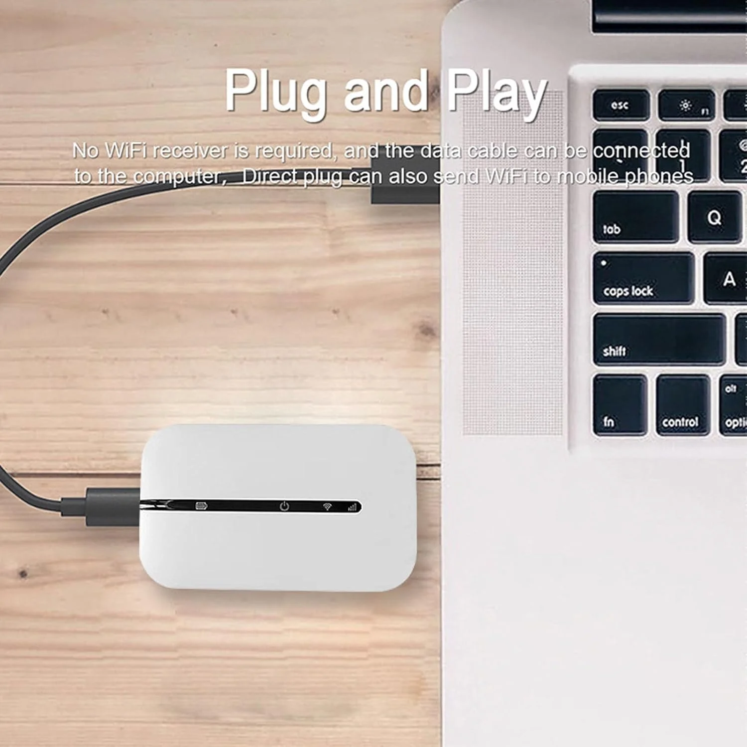 هاتاسپات وایفای موبایل 4G LTE فوکتی، هاتاسپات وایفای موبایل قابل حمل با سرعت بالا 150 مگابیت بر ثانیه، پشتیبانی از اتصال تا 10 دستگاه با اسلات سیم کارت، جیبی برای مسافرت، شارژ رابط USB هاتاسپات وایفای موبایل 4G LTE فوکتی، هاتاسپات وایفای موبایل قابل حمل با سرعت بالا 150 مگابیت بر ثانیه، پشتیبانی از اتصال تا 10 دستگاه با اسلات سیم کارت، جیبی برای مسافرت، شارژ رابط USB