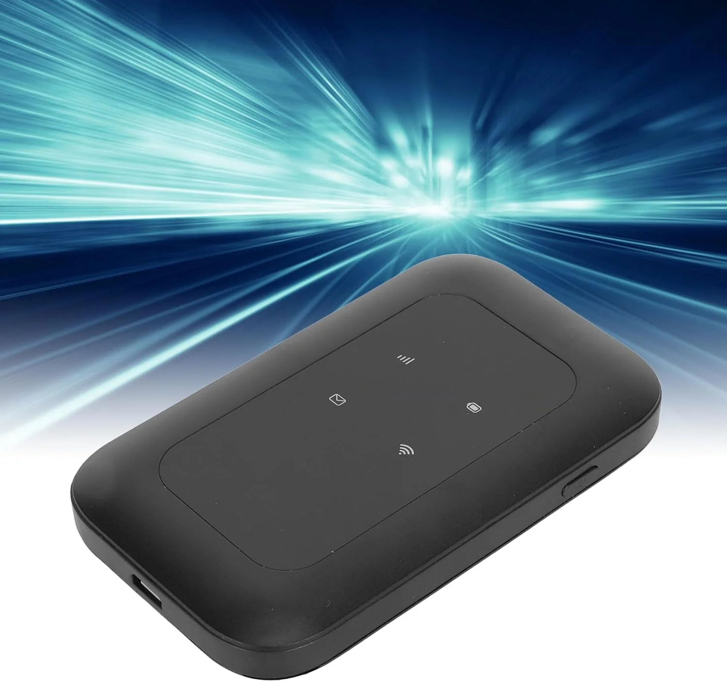 روتر وای فای 4G LTE، هات اسپات وای فای قابل حمل برای مسافرت، سرعت دانلود 150 مگابیت بر ثانیه، اسلات سیم کارت، روتر سیم کارت با پوشش قوی 4G، اشتراک گذاری 10 دستگاه، باتری 2100mAh، برای اروپا و آسیا