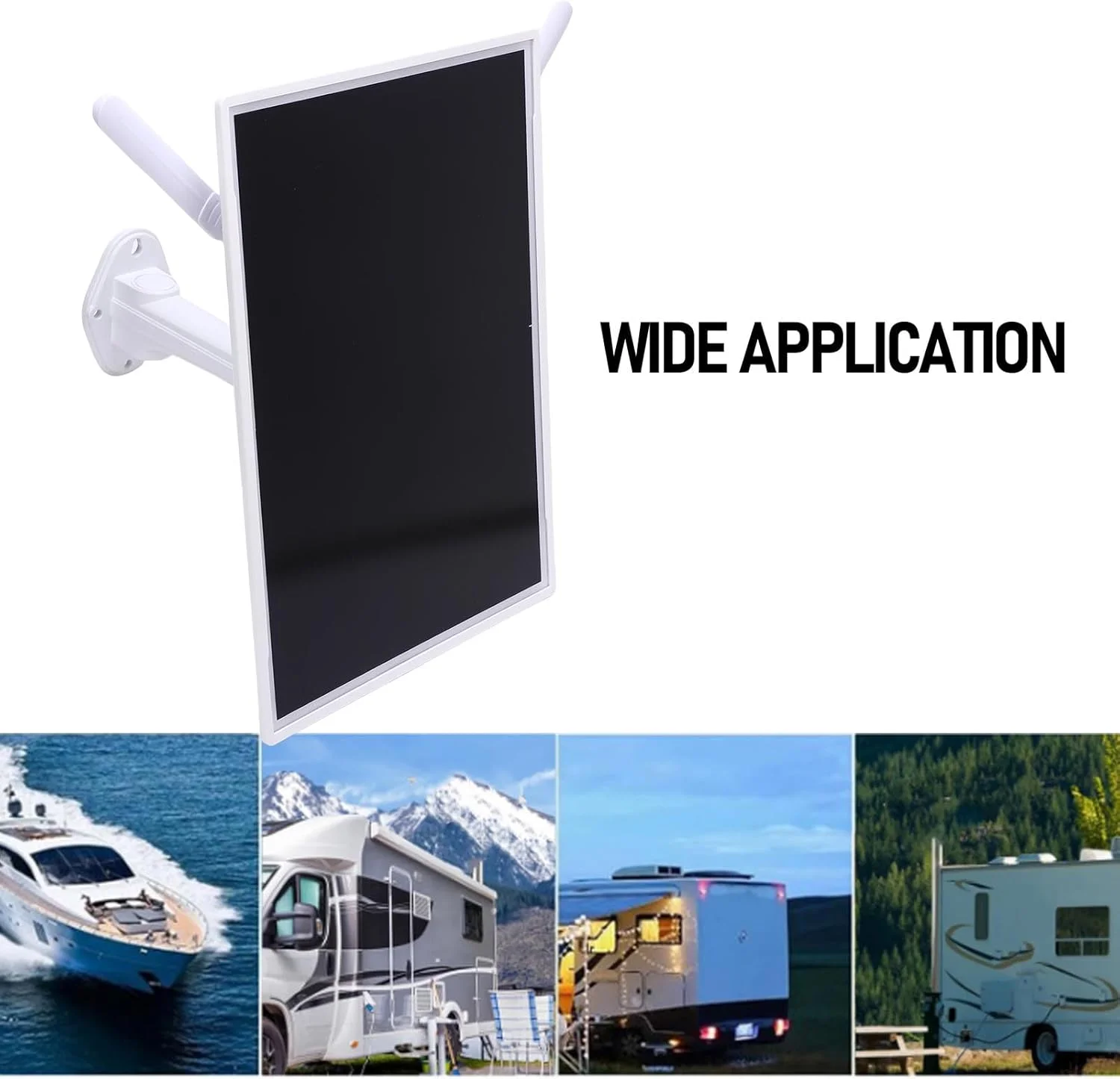 مودم روتر LTE خورشیدی Haofy، دستگاه وای فای 4G ضد آب با باتری 24000MAH برای استفاده از راه دور با لپ تاپ، دوربین و تلفن های هوشمند