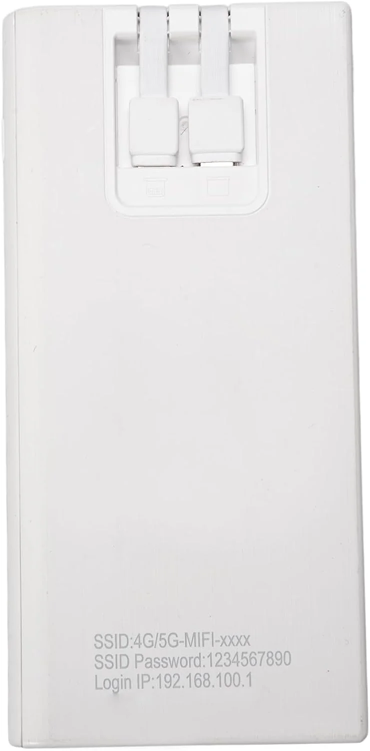 روتر هات‌اسپات موبایل 4G LTE آنلاک شده Jiawu با سرعت 300 مگابیت بر ثانیه، سیم‌کارتی بی‌سیم، دارای باتری 10000 میلی‌آمپر ساعتی برای کلاس‌های خارجی نصب شده