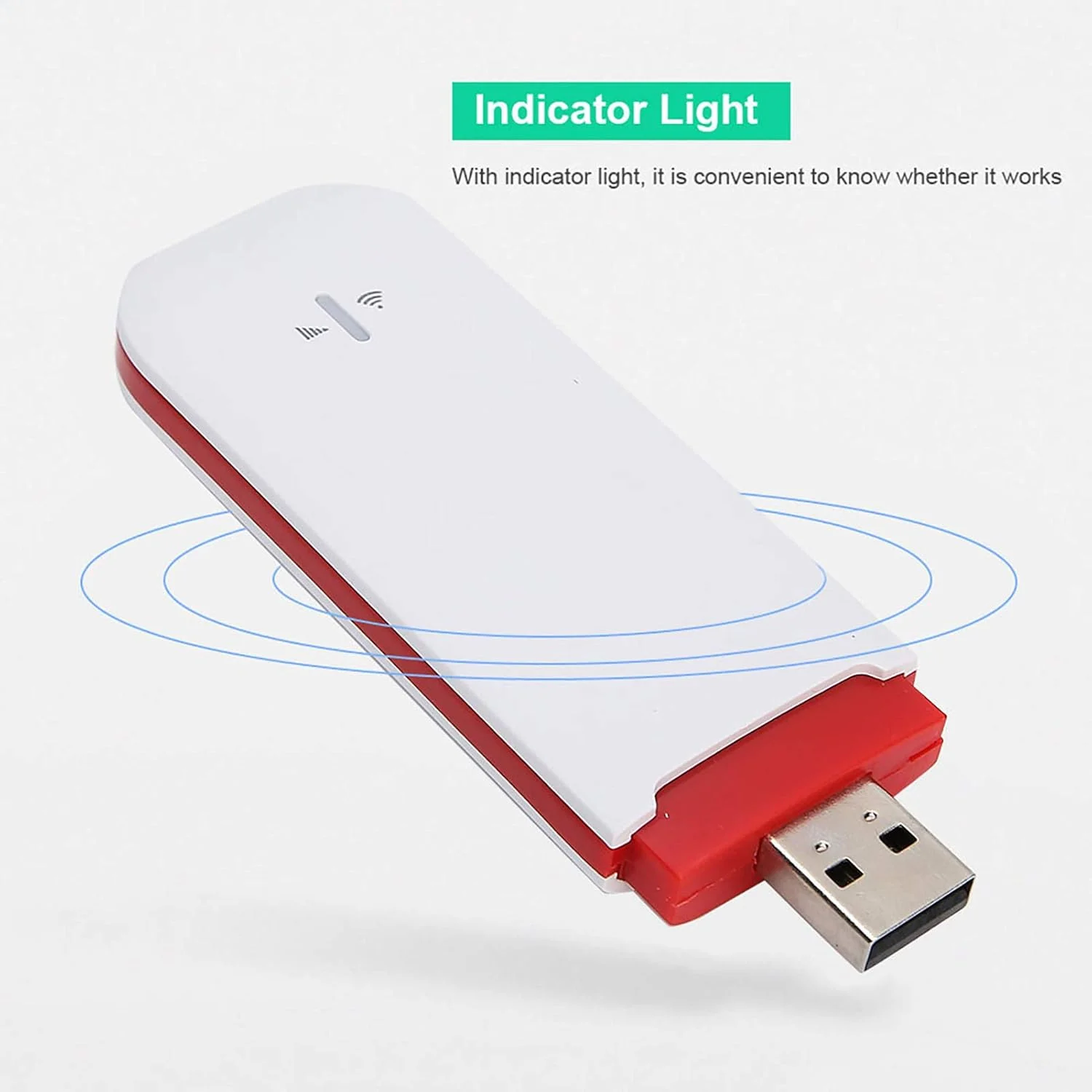 دانگل وای فای 4G، مودم باند پهن موبایل USB با سرعت بالا، آداپتور/گیرنده کارت شبکه USB بی سیم 4G، پشتیبانی از WIFI/TF برای ویندوز XP/vista/7/8/8.1، برای MAC OS X 10.5، 10.10 و بالاتر