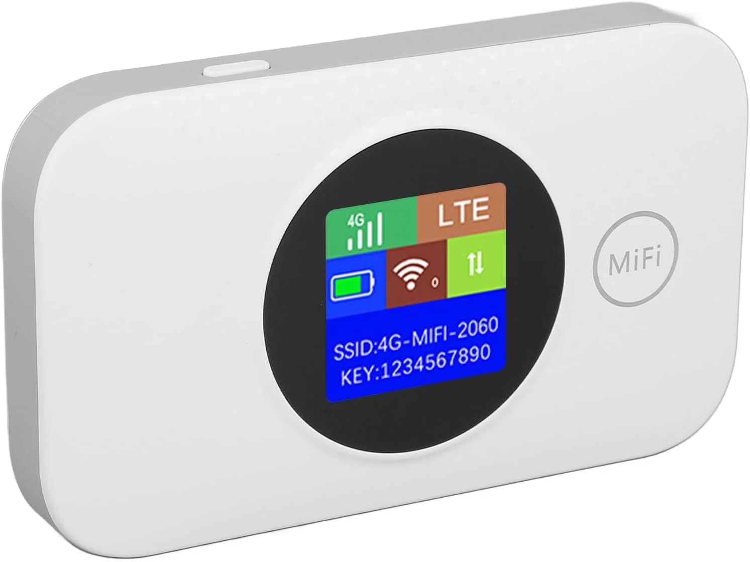 هات اسپات موبایل 4G Eujgoov، باتری ABS 3000mAh، هات اسپات موبایل قابل حمل پشتیبانی از 8 تا 10 کاربر 2.4G (نسخه اروپا)