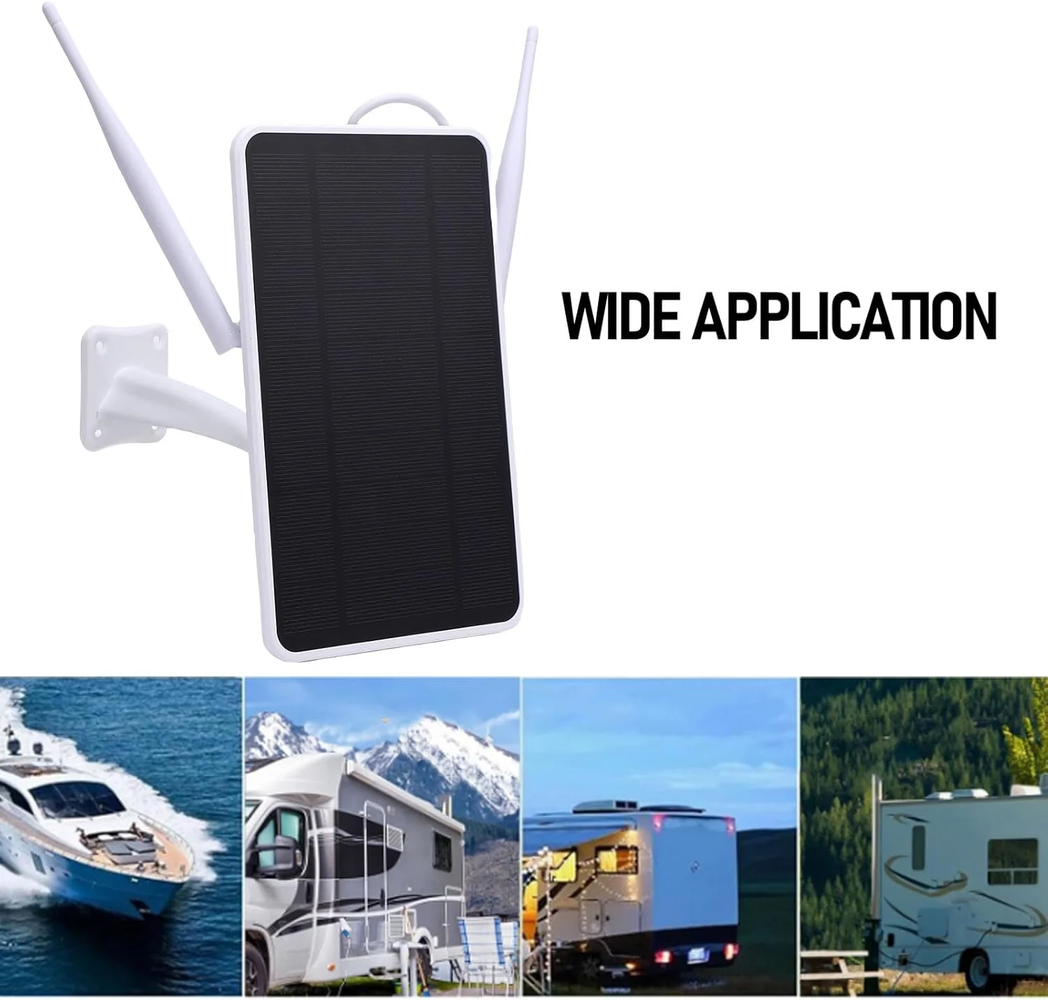 مودم روتر LTE، روتر وای فای 4G خورشیدی قابل حمل با دوام طولانی و ضد آب IP66 برای فضای باز، با تنظیم عملکرد رله (نسخه EU)