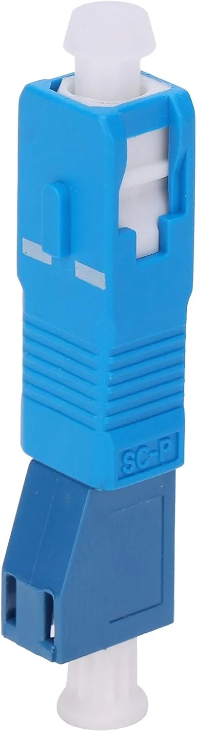 آداپتور فیبر نوری SC?LC نر به ماده، کانکتور آداپتور فیبر نوری تک حالته ۱۳۱۰ تا ۱۵۵۰ نانومتر