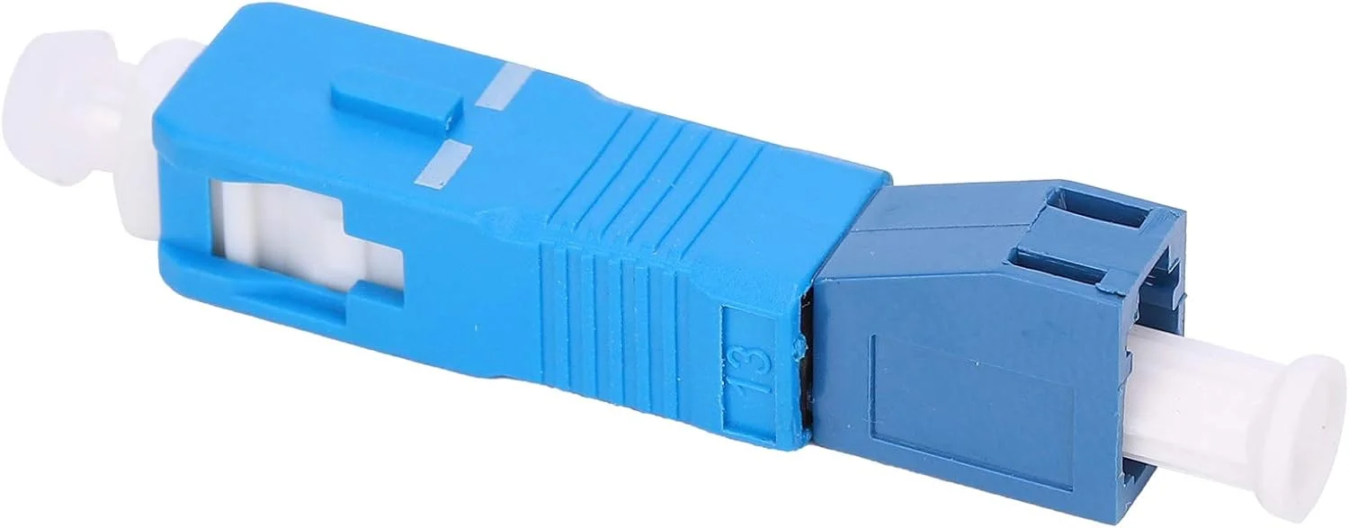 آداپتور فیبر نوری SC‑LC نر به ماده - کانکتور آداپتور فیبر نوری SC‑LC نر به ماده مبدل فیبر نوری تک حالته