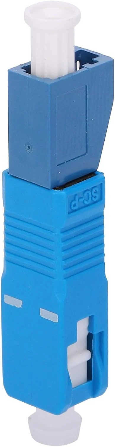 آداپتور فیبر نوری SC‑LC نر به ماده - کانکتور آداپتور فیبر نوری SC‑LC نر به ماده مبدل فیبر نوری تک حالته