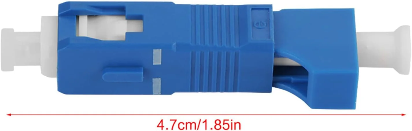 آداپتور فیبر نوری، مبدل فیبر نوری، 1 عدد SC نر به LC ماده تک حالته آداپتور/مبدل نوری هیبریدی فیبر نوری