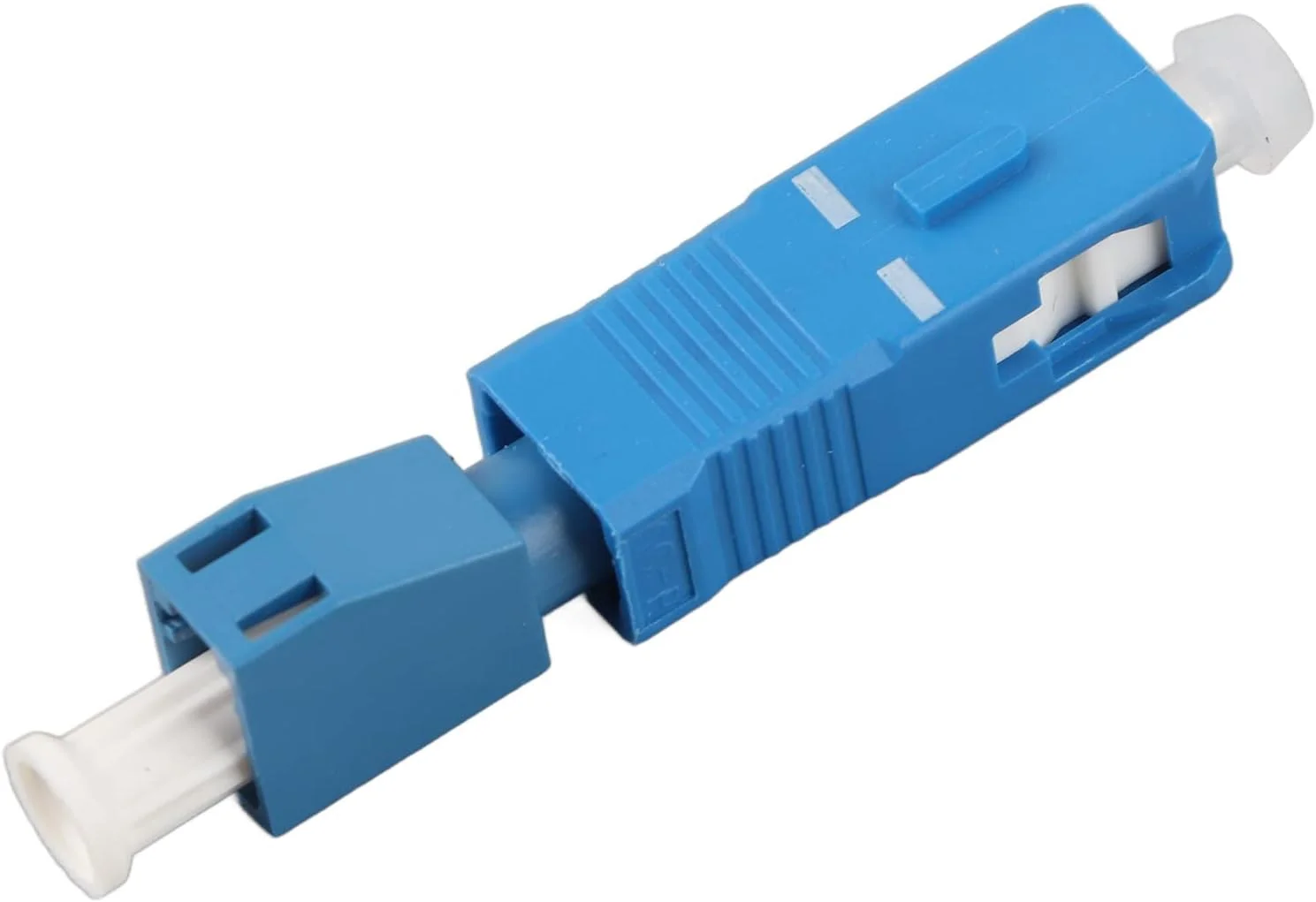 آداپتور فیبر نوری سینگل مود، تبدیل کننده نری SC به مادگی LC سینگل مود برای نگهداری شبکه نوری