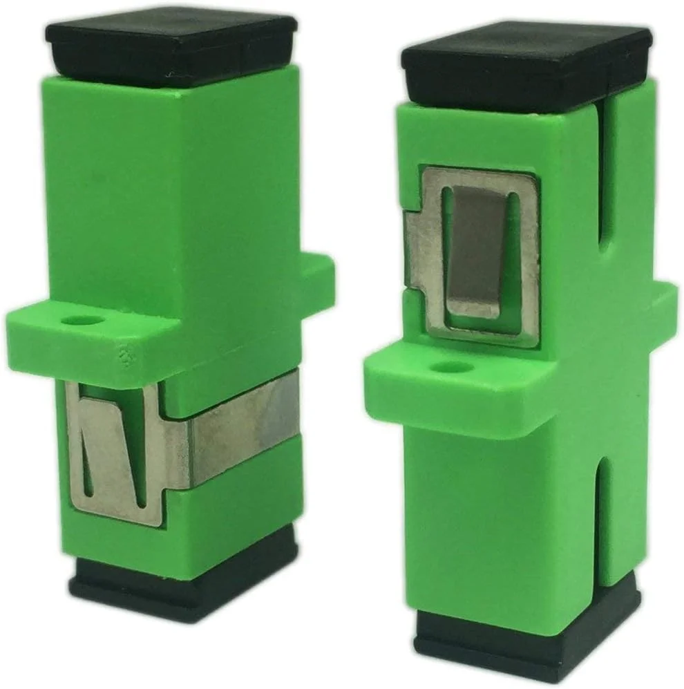 آداپتور فیبر نوری سینگل مود SC ماده به SC ماده APC سیمپلکس (بسته 5 عددی)