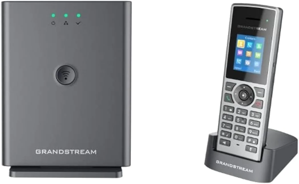 ایستگاه پایه DECT دوربرد گرنداستریم DP752 + گوشی DECT HD مدل DP722 (تعداد 1 عدد DP722)