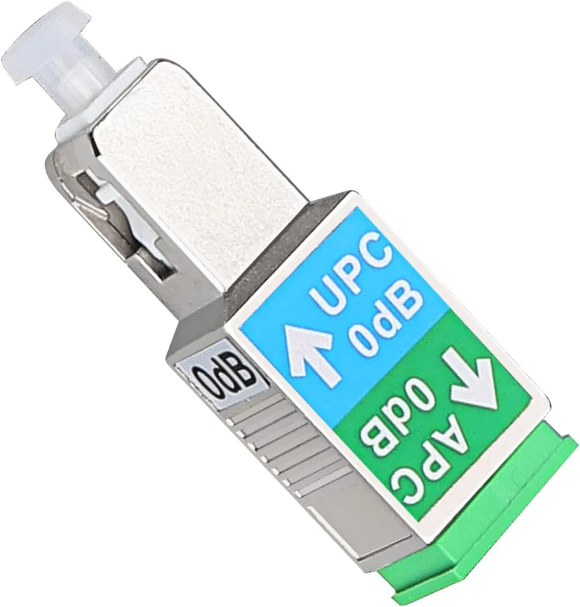 آداپتور فیبر نوری - SC/UPC نر به SC/APC ماده سینگل مود SM 9/125 کانورتور کوپلر اتصال فیبر نوری تک عددی