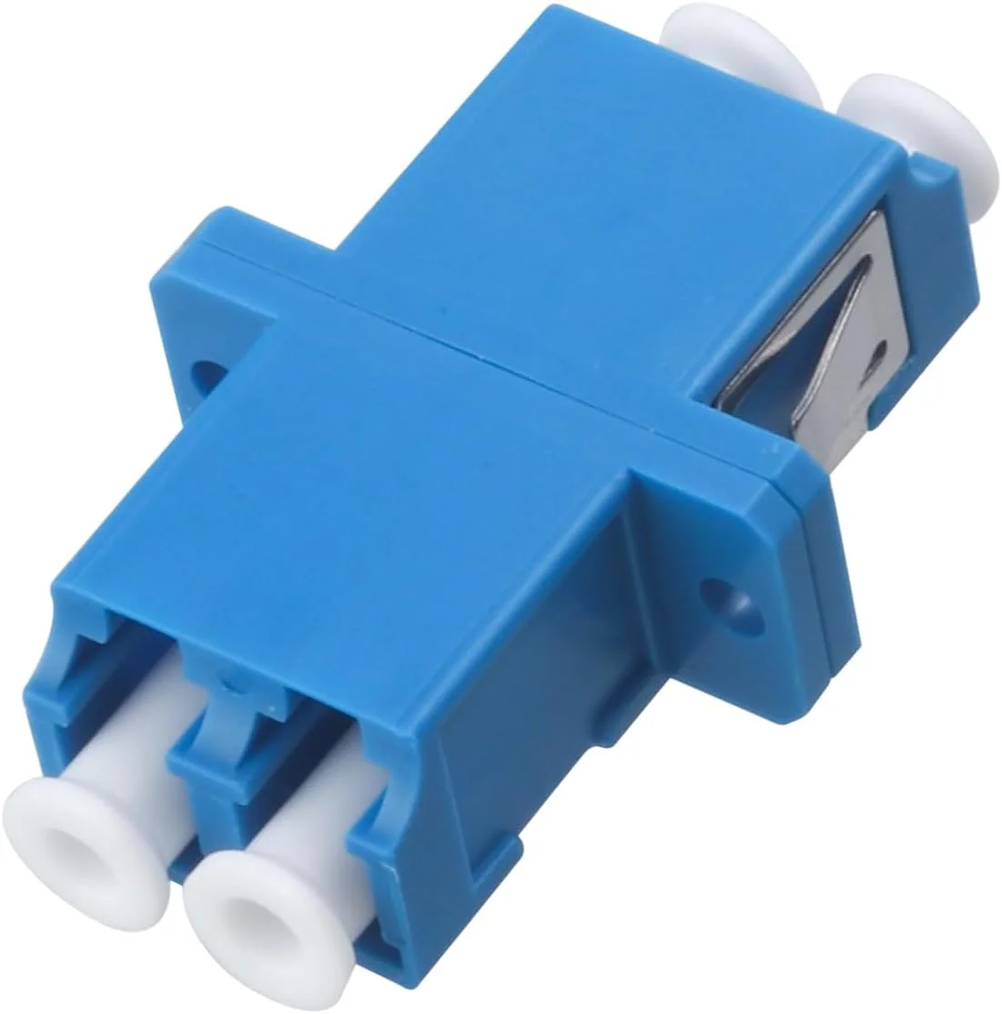 آداپتور کوپلر فیبر نوری LC به LC دوتایی سینگل مود (SM) - بسته 25 عددی