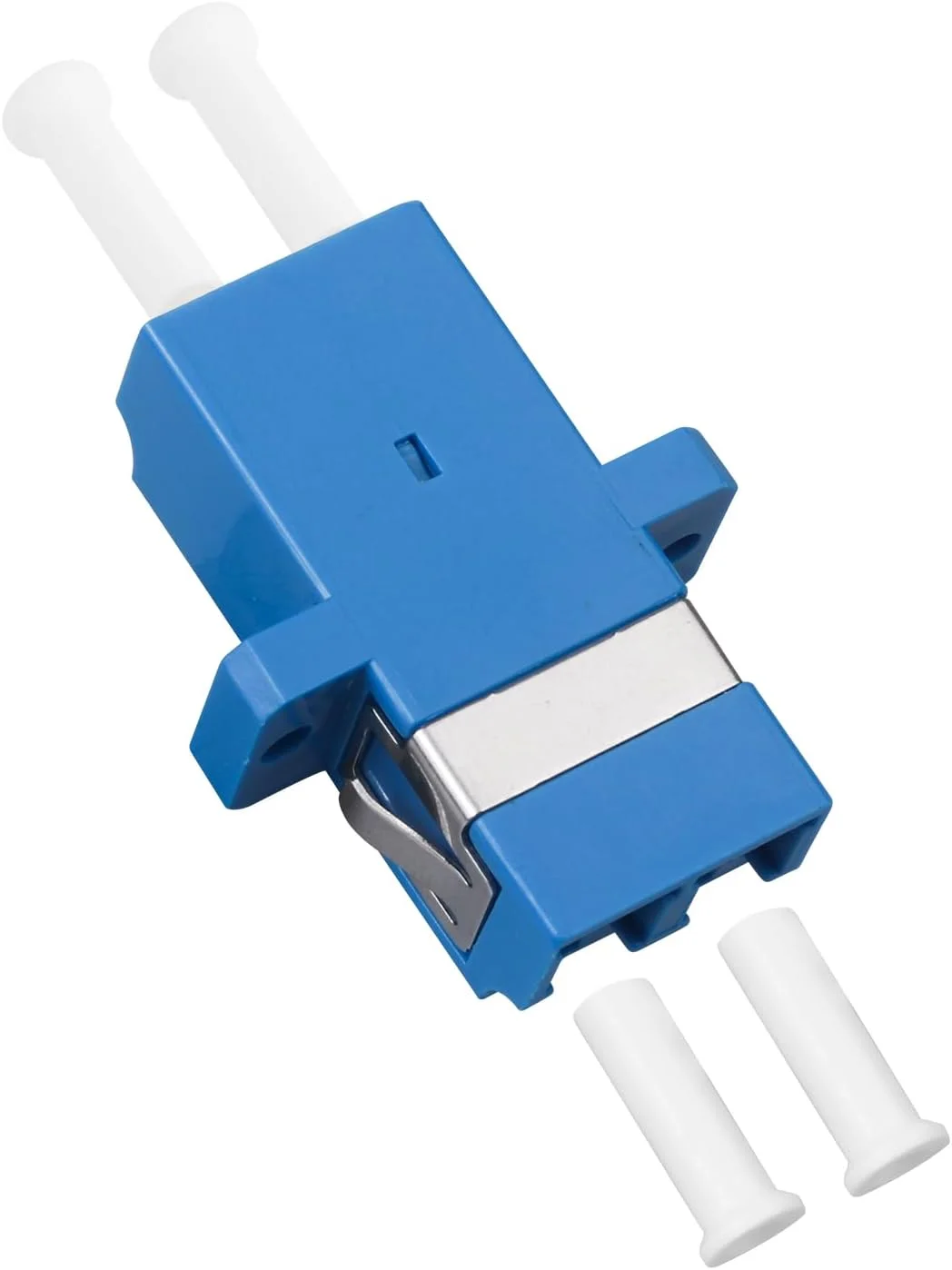 آداپتور کوپلر فیبر نوری LC به LC دوتایی سینگل مود (SM) - بسته 25 عددی