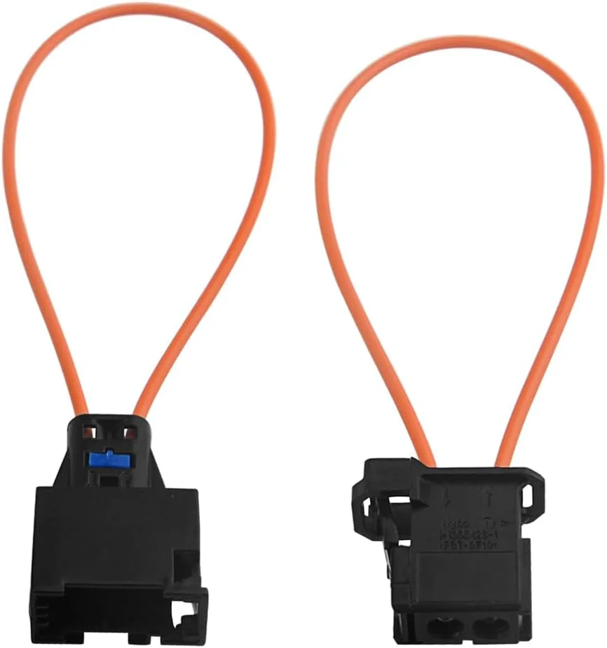 WMYCONGCONG WGCD 2 عدد آداپتور نر و ماده فیبر نوری برای بنز، آئودی، مرسدس، بی ام و، فولکس واگن، پورشه