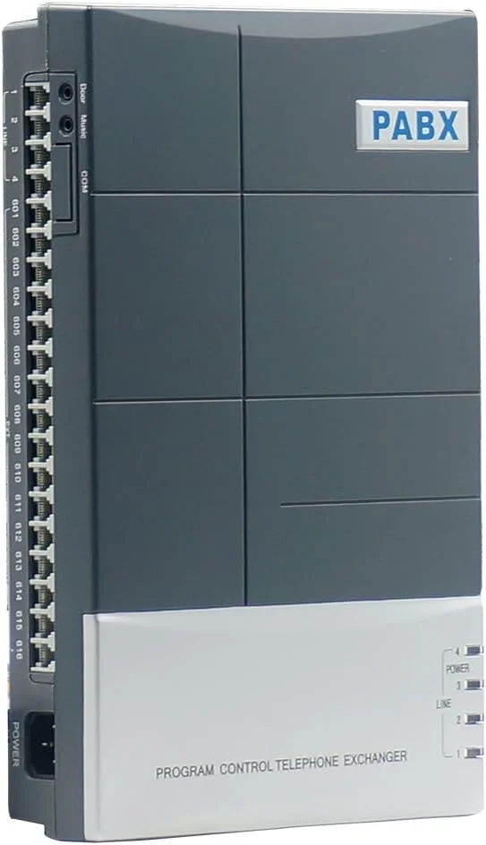 سیستم سانترال Excelltel PABX مدل SP-416CS+ (4 خط شهری x 16 داخلی) سیستم کنترل سوئیچ تلفن