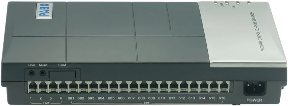 سیستم سانترال Excelltel PABX مدل SP-416CS+ (4 خط شهری x 16 داخلی) سیستم کنترل سوئیچ تلفن سیستم سانترال Excelltel PABX مدل SP-416CS+ (4 خط شهری x 16 داخلی) سیستم کنترل سوئیچ تلفن