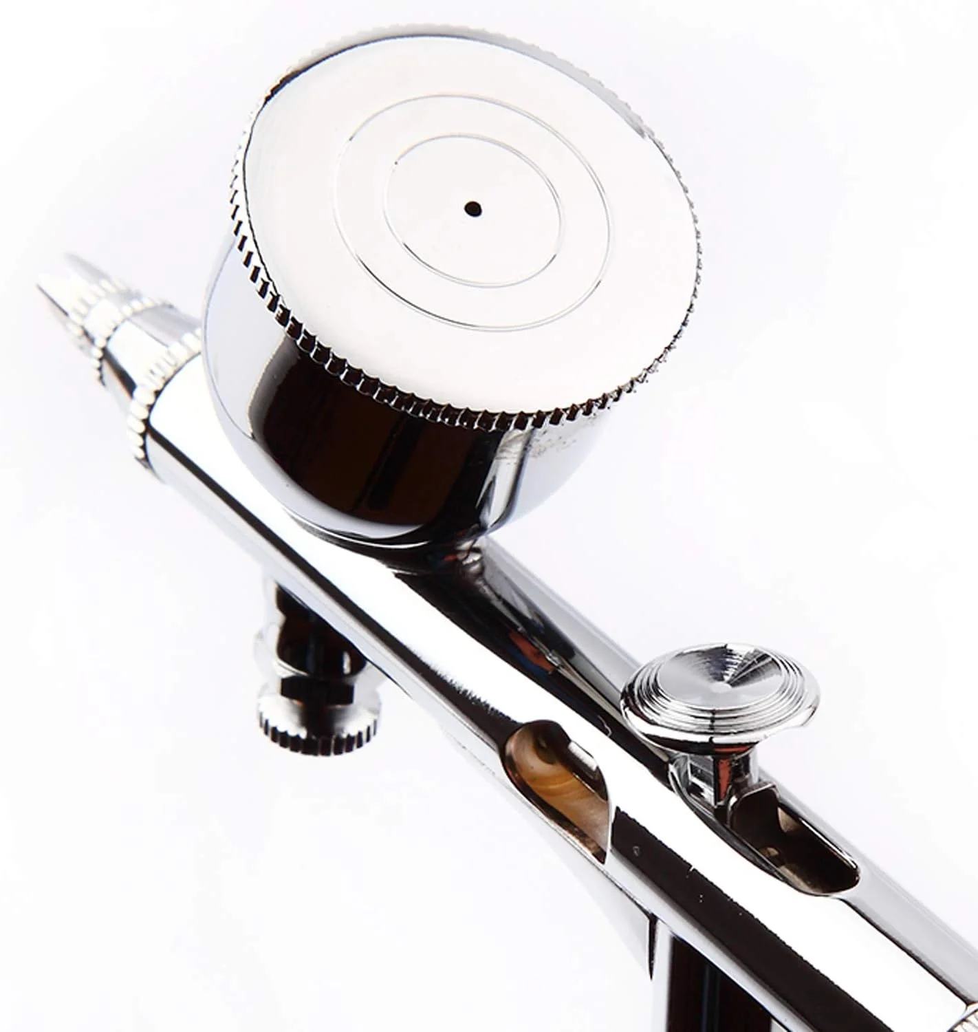 ایربراش گرانشی دوال اکشن فنگدا FE-180/BD-180 با کنترل جزئیات بالا، نازل 0.2 میلیمتری، مخزن مایع قیفی 9 میلیلیتری، شیر کنترل هوا ایربراش گرانشی دوال اکشن فنگدا FE-180/BD-180 با کنترل جزئیات بالا، نازل 0.2 میلیمتری، مخزن مایع قیفی 9 میلیلیتری، شیر کنترل هوا