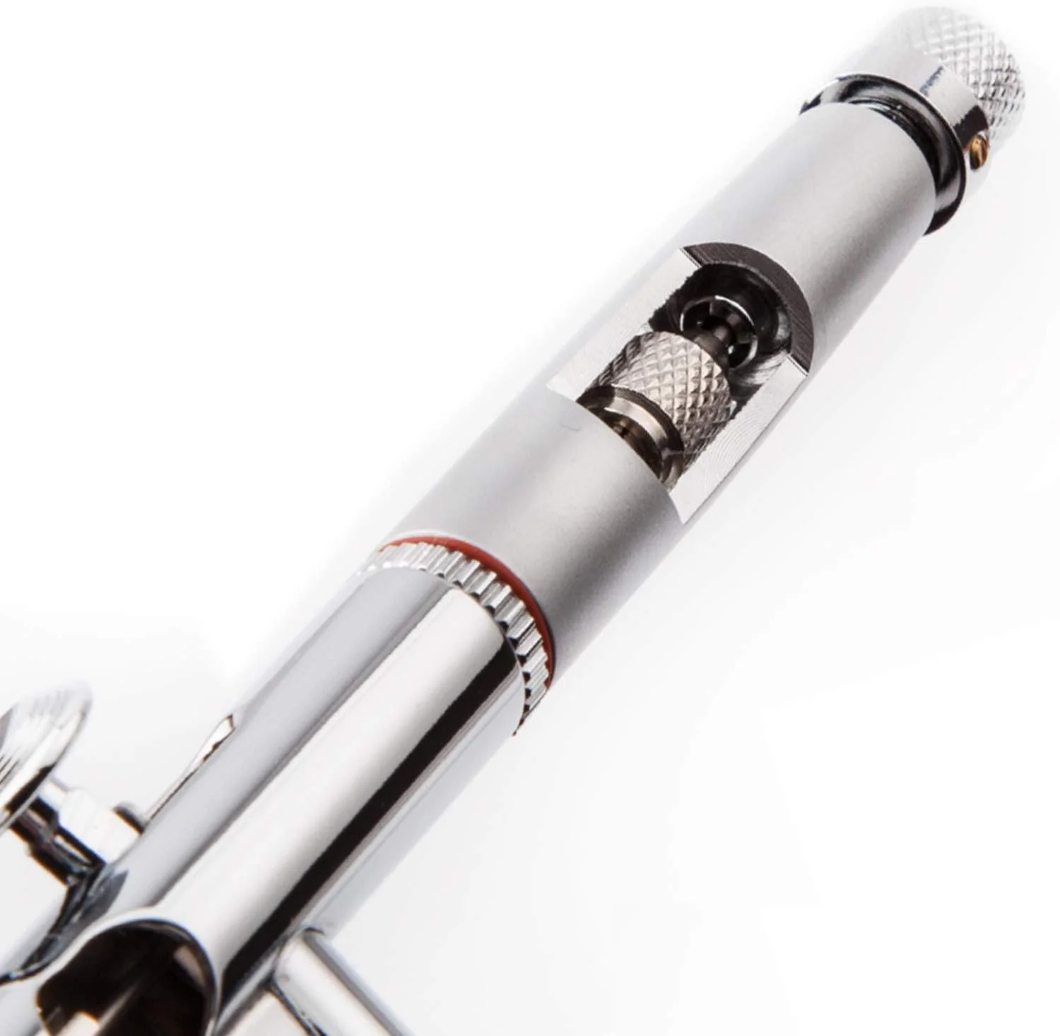 ایربراش گرانشی دوال اکشن فنگدا FE-180/BD-180 با کنترل جزئیات بالا، نازل 0.2 میلیمتری، مخزن مایع قیفی 9 میلیلیتری، شیر کنترل هوا ایربراش گرانشی دوال اکشن فنگدا FE-180/BD-180 با کنترل جزئیات بالا، نازل 0.2 میلیمتری، مخزن مایع قیفی 9 میلیلیتری، شیر کنترل هوا